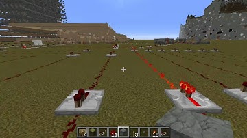 Minecraft - Quick Run Through Of How A Basic Calculator Works