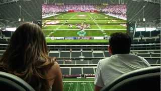 Espnu Road Trip Raw Ncaa Football 2013 On 60 Yard Jumbotron
