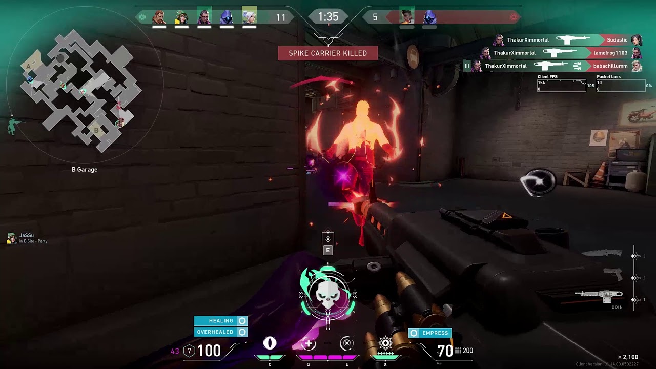 VALORANT 8 SECOND ACE