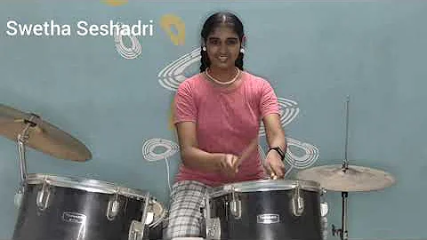 Ilamai Idho Idho | SPB | Sakalakala Vallavan | Swetha Seshadri | Drums