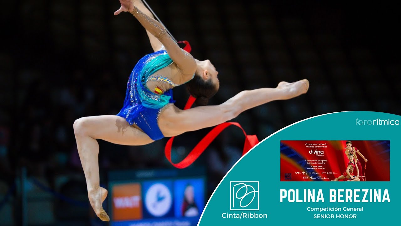Polina Berezina Cinta - Campeonato de España Gimnasia Ritmica 2022