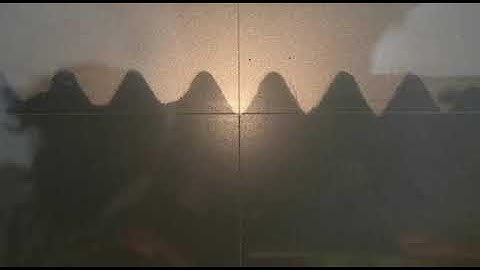 Measurement of screw thread parameters using Profile Projector.