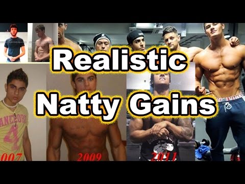 Natty muscle gain expectations