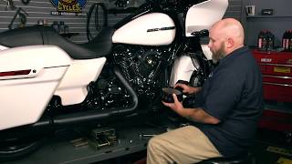 S&S Cycle Mini Teardrop Stealth Air Cleaner Install : Milwaukee 8 Touring Models