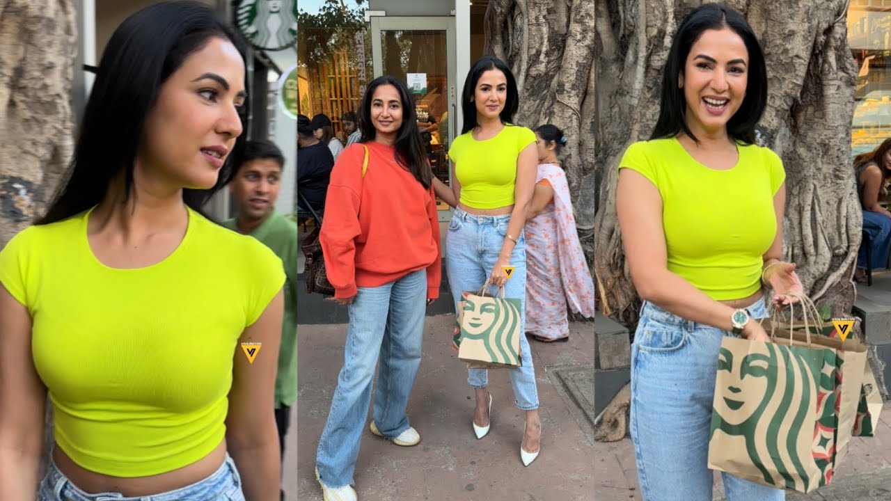 Sonal Chauhan Looks Purely Gorgeous 😍 as she spotted in Bandra 📸