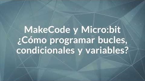 ¿Cómo programar bucles, condicionales y variables?