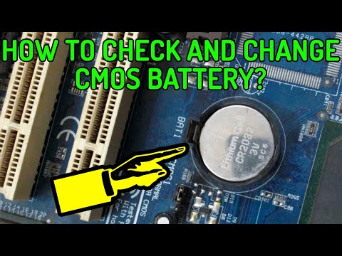 How To Check and Replace Computer CMOS Battery?