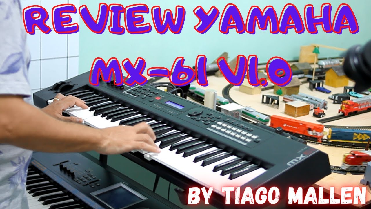 YAMAHA MX61 V.1 (REVIEW) - [DEMO] - By TIAGO MALLEN #mx61 #yamahamx61 #tiagomallen