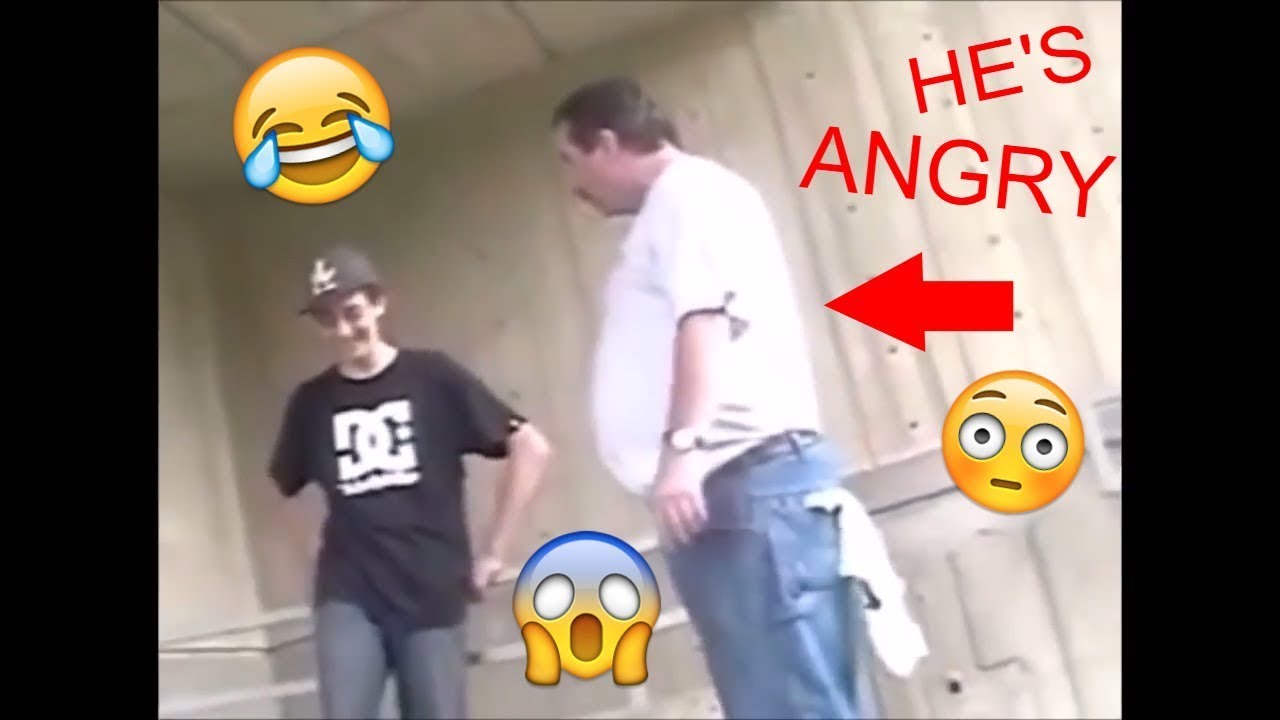 SKATERS VS ANGRY PEOPLE COMPILATION CRAZY!! 2017