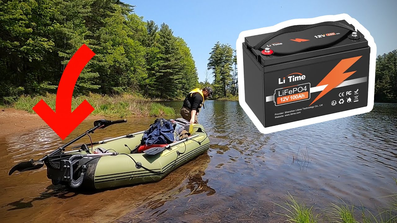Motorized Car Raft How My Electric Raft Goes 50 km On A Single Charge - YouTube