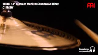 Meinl C14Msw 14 Clics Medium Soundwave Hihat Zil