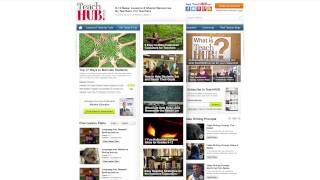 The New TeachHUB.com with Paper Lower Thirds
