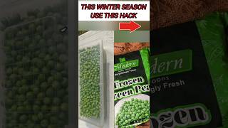 Have you tried this - seasonal storage matar perfect way #seasonalrecipes #foodstorage#tipsandtricks
