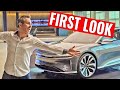 FIRST Electric Car Showroom by Lucid - EXCLUSIVE!