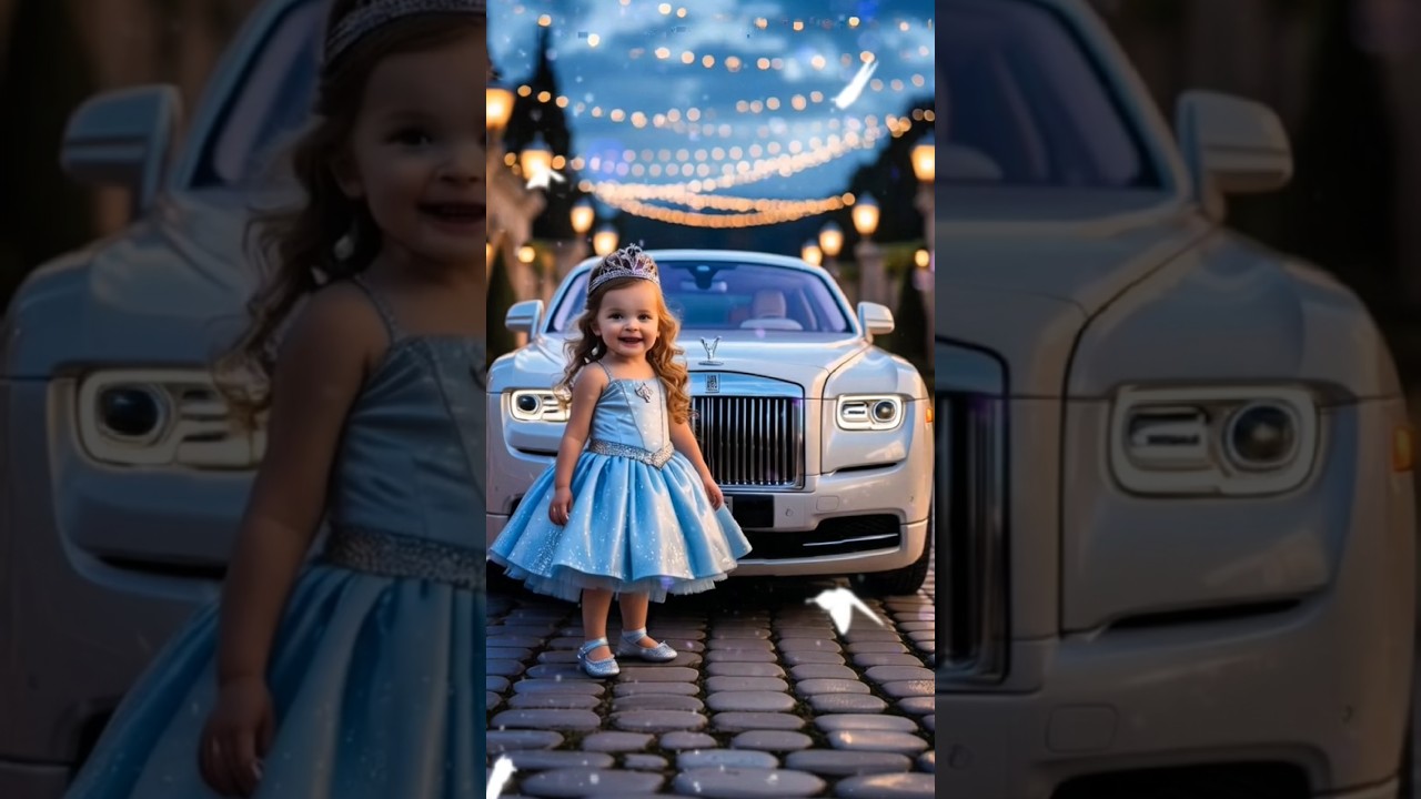"Luxury Baby Princesses with Dream Cars" 👑🚗 