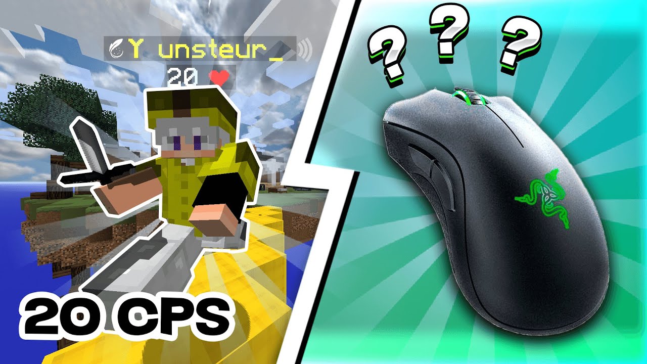 je TEST la SOURIS RAZER DEATHADDER ESSENTIAL ! pour 20 EURO (la