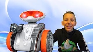 Как Миша играл с роботом МИО и конечно приколы в конце !