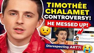 TIMOTHEE CHALAMET IN TROUBLE! (oscar at risk!)