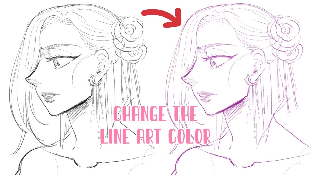 Does this way of coloring fit the lineart, or should I color in a