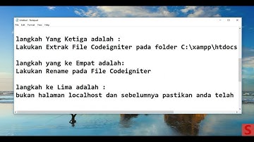 Tutorial Codeigniter Part 1 untuk Pemula