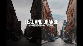 How to edit like sam kolder Teal and Orange Lightroom Tutorial screenshot 5