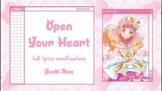 Open Your Heart (窓ーココローひらこう) Yuuki Aine | Aikatsu Friends Full Lyrics ROM/KAN/ENG