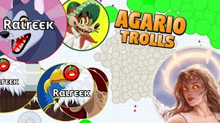 AGARIO MOBILE DEEZNUTS TROLLING AND TRICKS | REVENGE ON SAVAGES | BEST EDITS ON RANDOM POPSPLITS