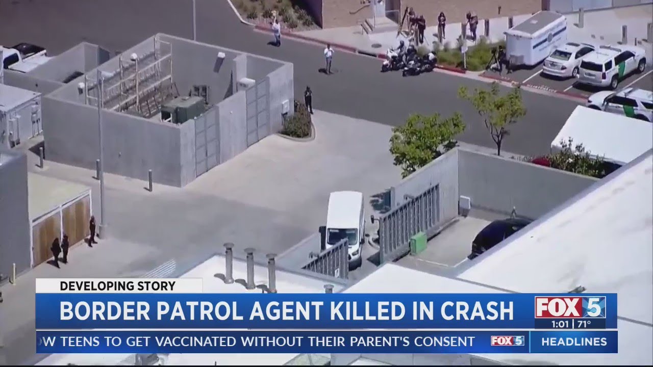 Border Patrol Agent Killed in Deadly Crash - YouTube