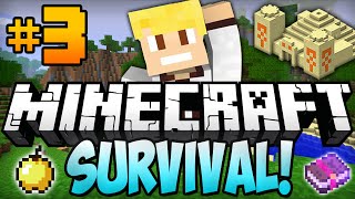 Minecraft survival lets play ep.3! episode 3 - i find a desert temple,
npc village and spot to build my house! be sure leav...