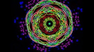 Cloud Set Fractal music visualizer built in Unity and filtered in GlitchMusic