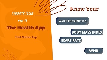 MIT App Inventor #ep4 | The Health App | Coders