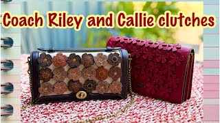 Coach Riley and Callie Clutches review