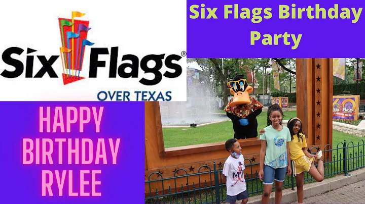 Six Flags Birthday Party!!!