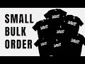 Fulfilling a Small Bulk Order using White HTV | World Wide Collective