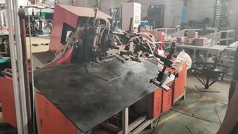 How to Make a Hexagon by a 2D CNC Automatic Wire Bending and Butt Welding Machine?