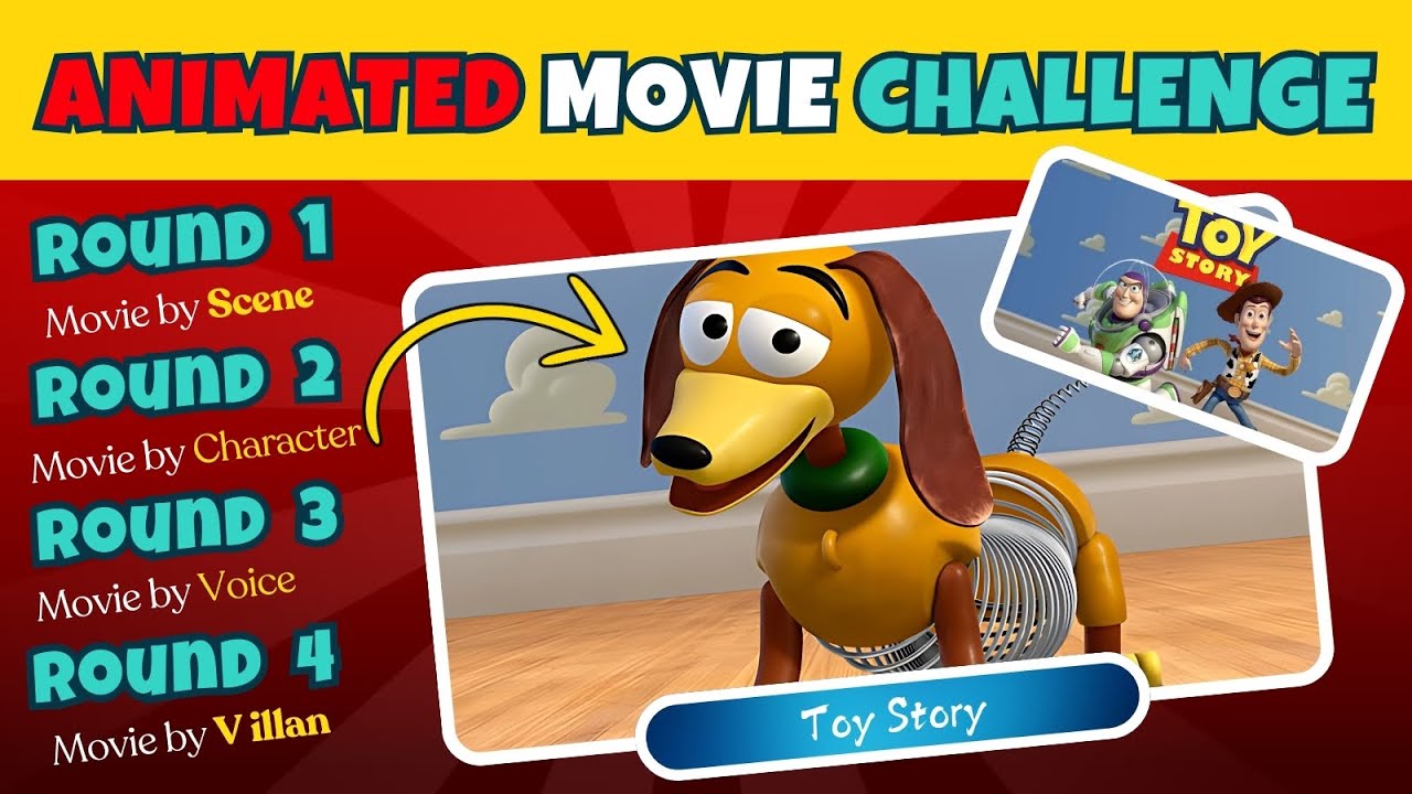 Animated Movie Challenge 🎬 | Guess the Movie by Scene, Character, Voice & Villain