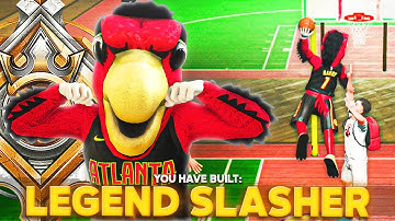 My LEGEND SHOOTING SLASHER build gets UNLIMITED CONTACT DUNKS on NBA 2K21...