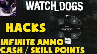 Watch_Dogs - TRAINER - Infinite Ammo / Cash / Skill Points