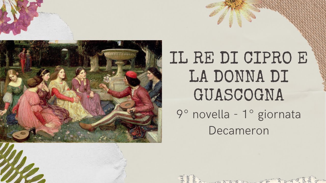 Il re di Cipro e la donna di Guascogna (9° novella, I° giornata