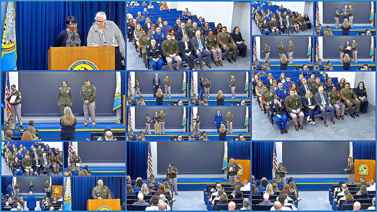USMEPCOM Honors OUTSTANDING Military Members and Civilian Employees of the Year