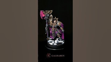 PRO PAINTED showcase  Custodes Warhammer40k #shorts #warhammer #galharen