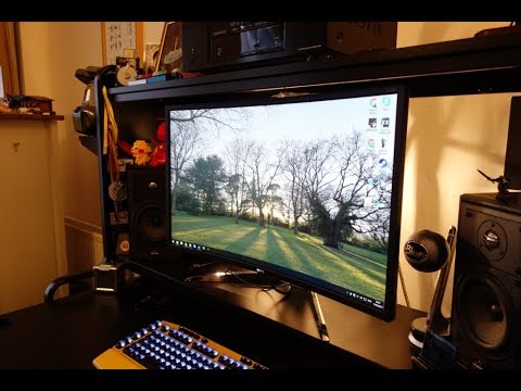BenQ EX3200R 31.5" curved 144Hz 1080p gaming monitor review - By TotallydubbedHD