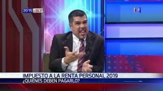 Fabián Domínguez, viceministro de Tributación habló sobre el IRP en La Jornada