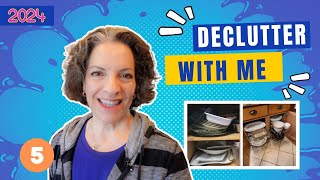 2024 Declutter With Me Series || Kitchen Cabinet and Shelf Sliders Install || Episode 5 ||