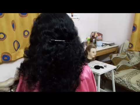 Step cut in curly hair discount