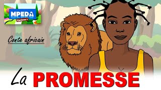 La promesse Conte Africain du Sénégal animé par @MPEDA.Cartoon