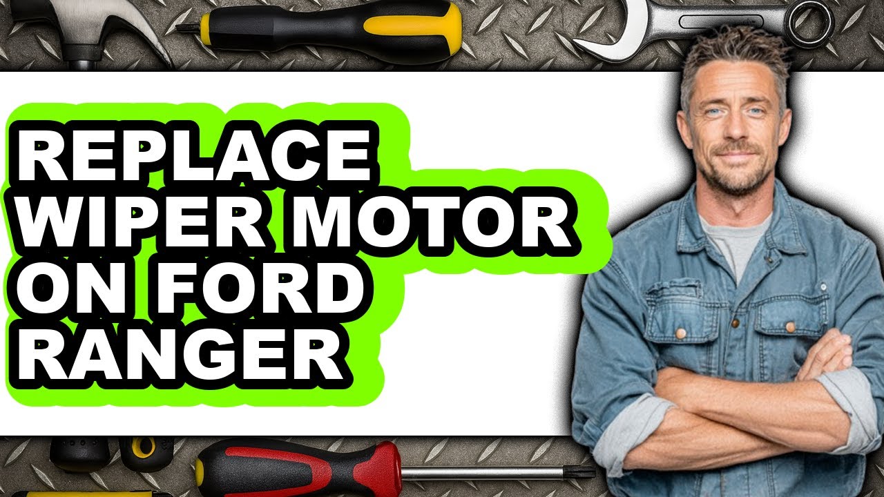 How to Replace Wiper Motor on Ford Ranger - Full Guide - YouTube