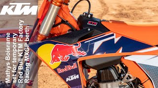 Mathys Boisrame set for temporary Red Bull KTM Factory Racing MXGP berth 2022 (KTM News)