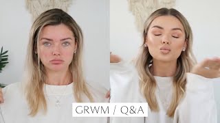 GRWM + Q&amp;A | My first Youtube video!