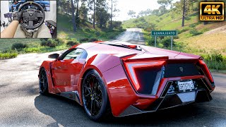 W Motors Lykan Hypersport | Forza Horizon 5 | Thrustmaster TX gameplay